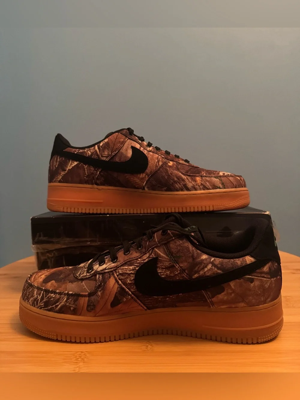 Nike Air Force 1 Low Realtree Camo Shoes - Men’s Size 13 - AO2441 001 - *RARE*